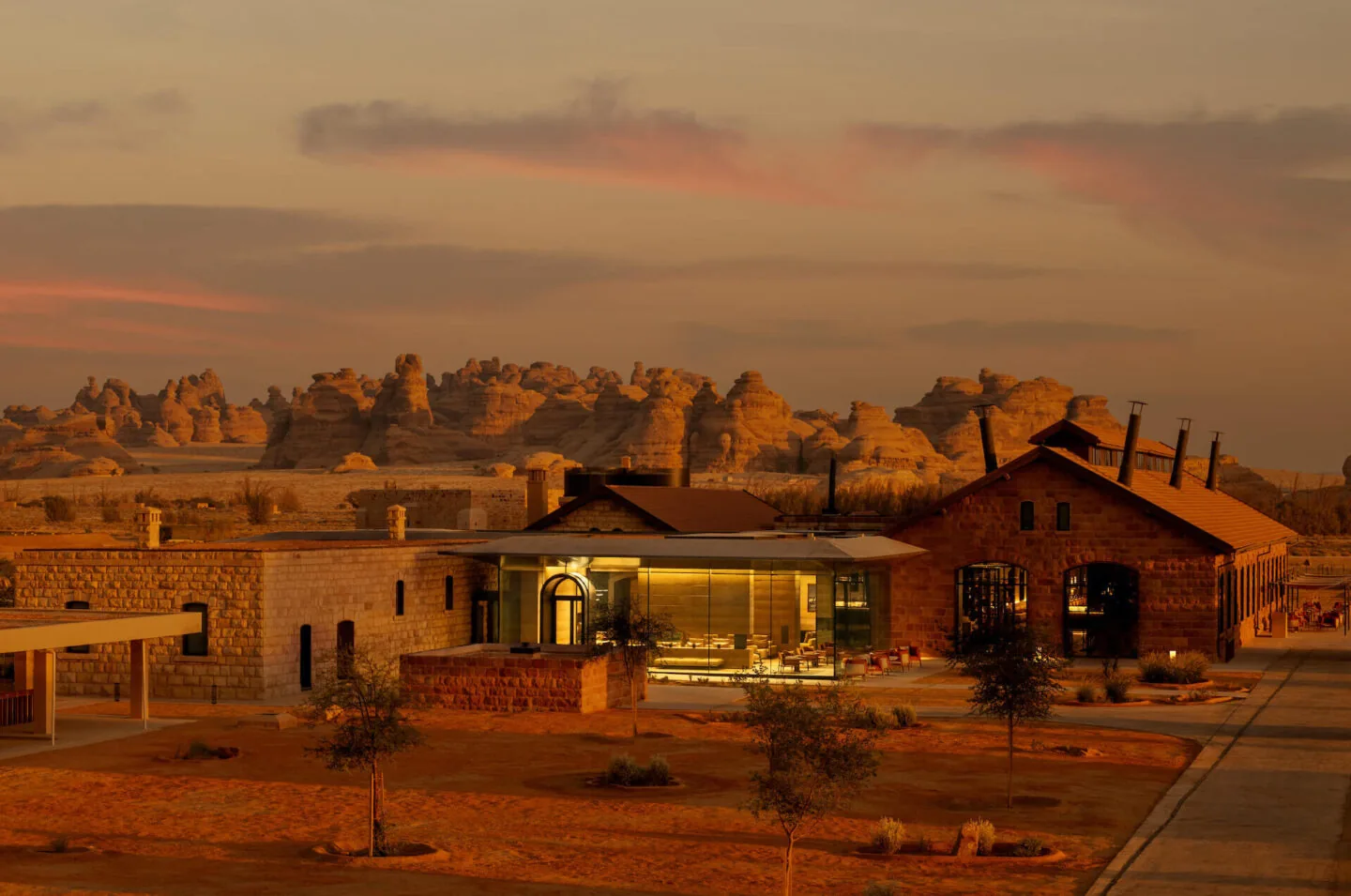 Talenti setting at The Chedi Hegra